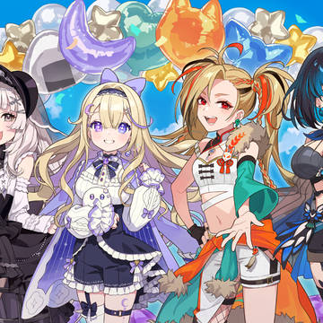 仕事絵『ステラバースプロダクション』0期生一周年記念イラスト
