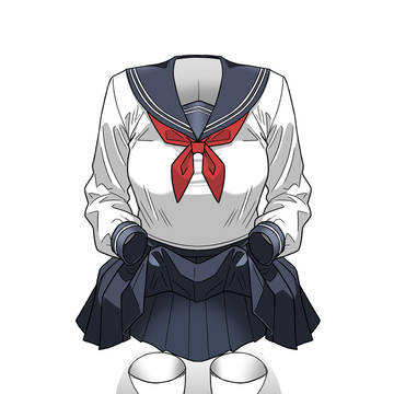 ただ服があるだけ