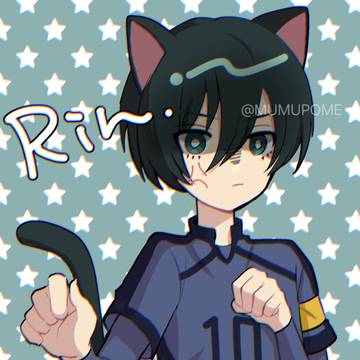 嫌々で猫ポーズをしてくれる凛さん