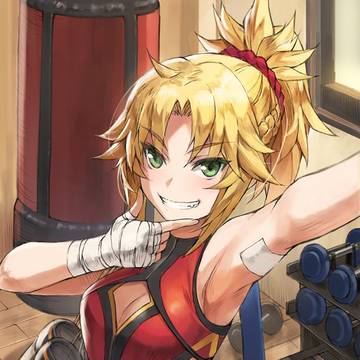Mordred In Boxing Gym