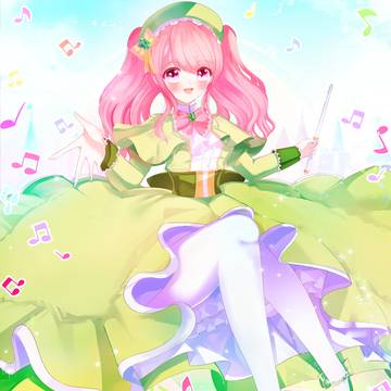 エメラルドのピンクプリンセス彩ちゃん