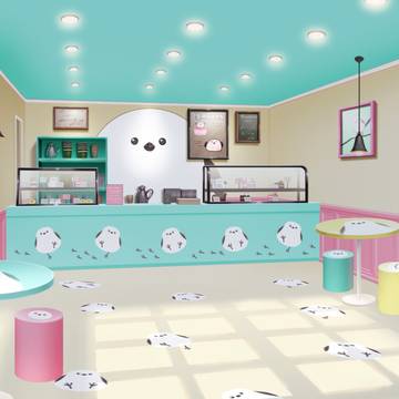 シマエナガのカフェ