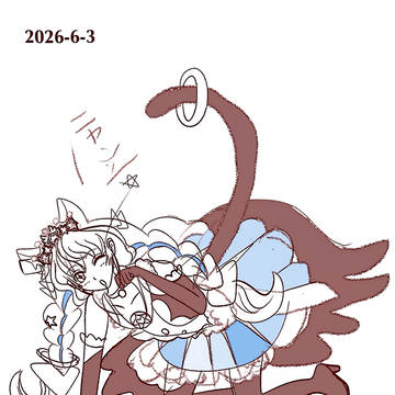 プリキュアラフイラスト キュアコスモ②