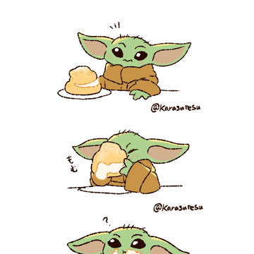 グローグーにシュークリームあげたい