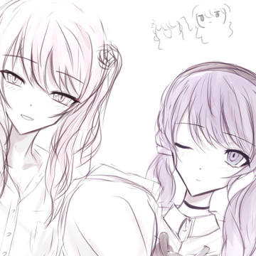 みずまふ 絵　｜mizumafu sketch :D