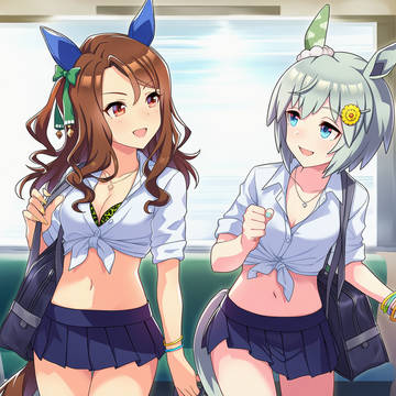 アメスク　キングヘイロー＆セイウンスカイ