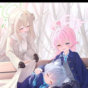 ノノミ、シロコ、ホシノ