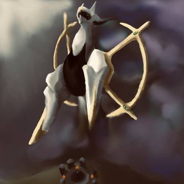 Arceus (colour changed)