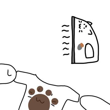アイロンねこ