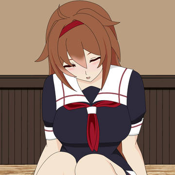 寝落ち白露ちゃん
