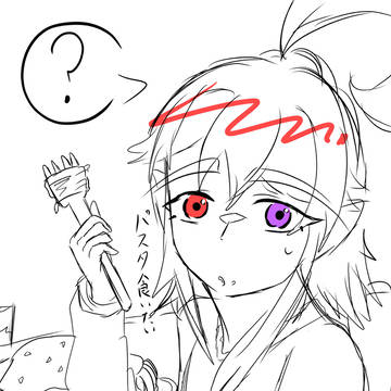 過去絵と最近の絵