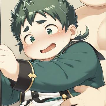 後ろから何かされている讃岐くん