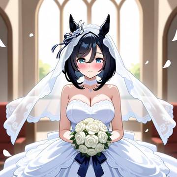 今日のお題!ジューンブライド♡フラッシュちゃん