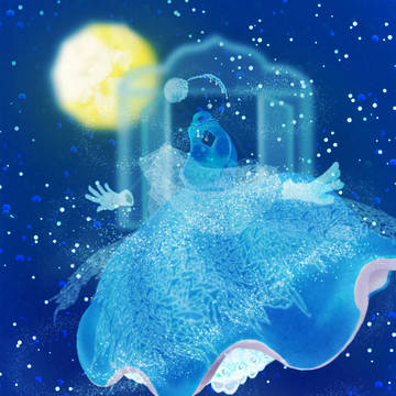 ふわりと舞う、星月夜