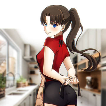 エプロン凛