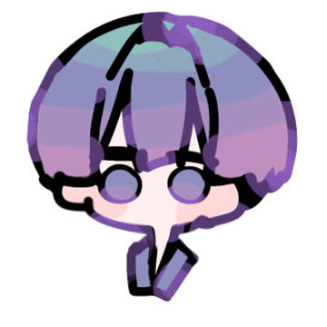 自創作のデフォルメ絵