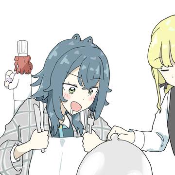 てまり誕生日イラスト
