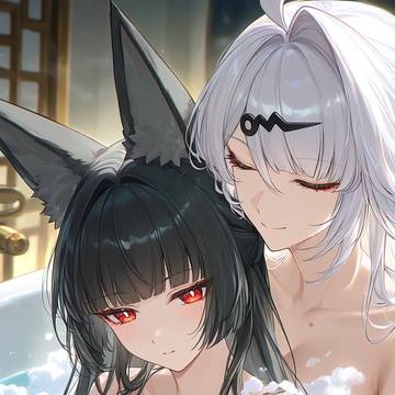 儀玄×星見雅 百合キス