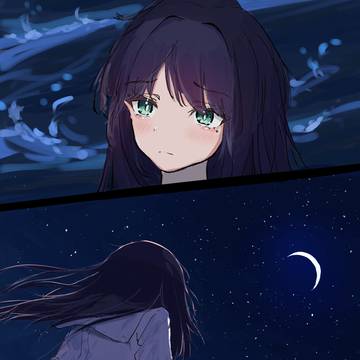 今来むと 言ひしばかりに 長月の 有明の月を 待ち出でつるかな