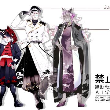 【創作】卓戯イラストまとめ1