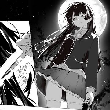 月ノ美兎が綺麗な長い髪を、ざくりと自ら切って、ニヤリと笑う