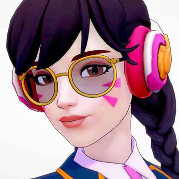 D Va Overwatch Koikatsu Card