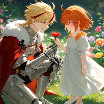 Knight and shining armor.