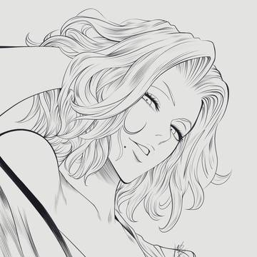 Bleach Rangiku Sketch