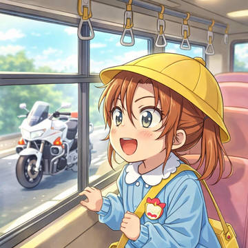 幼稚園バスの女神