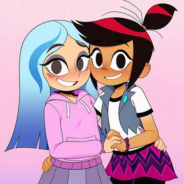 Molly Mcgee and Andrea