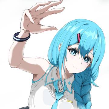 三つ編みミク
