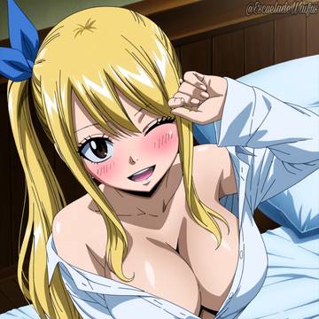 Lucy waking up 🤍🤍