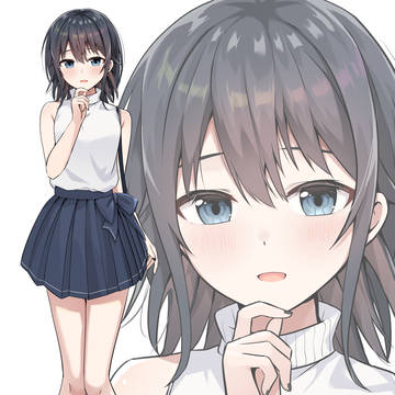 二川一夜 立ち絵
