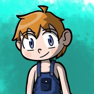Elio in Overalls