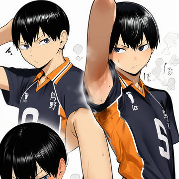 影山のえろ腋