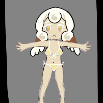 angel chiffon bikini