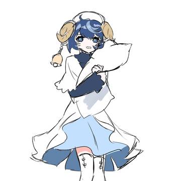 臆病なヒツジの子