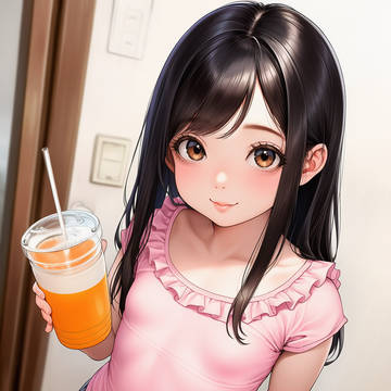 ピンクな彼女コンビニジュース