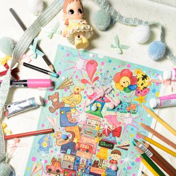 子供時代の積み木ハウス、閉店することなし🧩