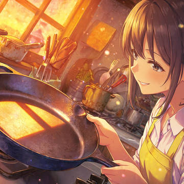夕暮れのキッチン、幸せな予感✨