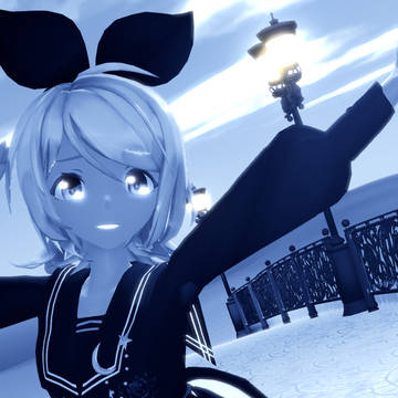 【MMD】鏡音リン「モザイクロール」