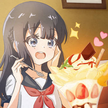 パフェと翔子ちゃん