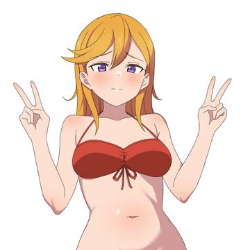 水着かのんちゃん