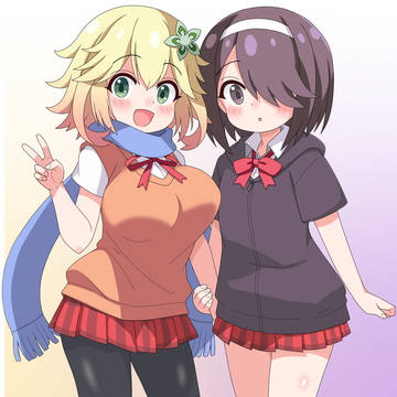 タプちゃんとメイちゃん