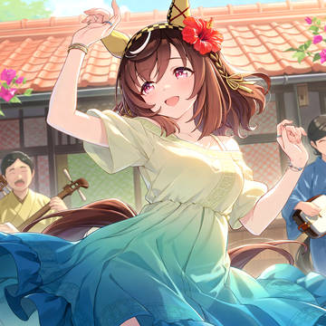 【音ゲーMAD】沖縄旅行で民謡に合わせてゆったり踊るブエナビスタ