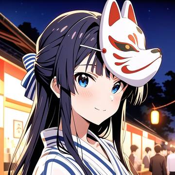 [今日のお題週担当/お面] 最上静香