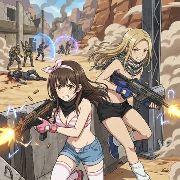 沙優&あさみ in APEX Legends