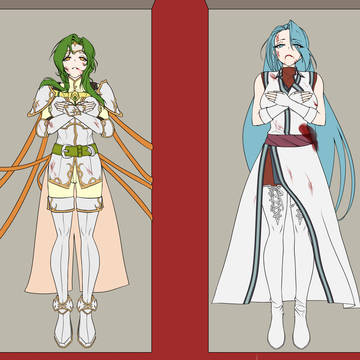 Elincia and Lucia's Funeral
