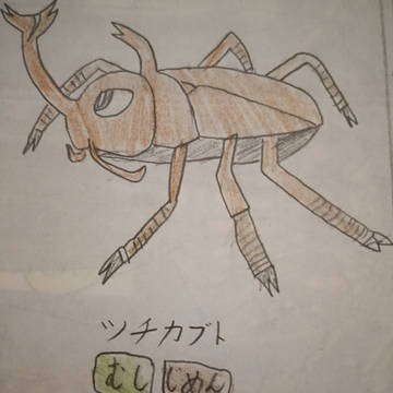 カブトムシのオリポケ