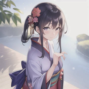 着物美人